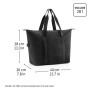 Sac Week-end Extralite M Mesh Black, Reisenthel