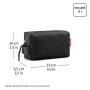 Trousse Cosmetic Extralite Mesh Black, Reisenthel