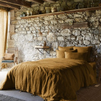 Housse de couette Soline Caramel, L'effet papillon