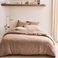 Housse de couette Tendresse Mocha, Essix