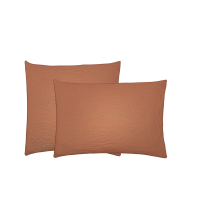 Taie d'oreiller Tendresse Mocha, Essix