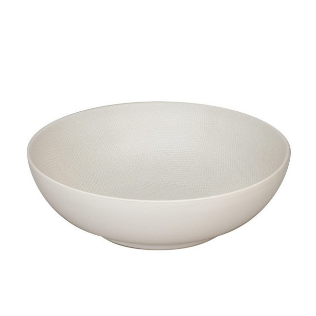 Saladier 24 cm Vésuvio Blanc, Table Passion