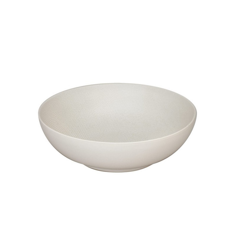 Saladier 24 cm Vésuvio Blanc, Table Passion