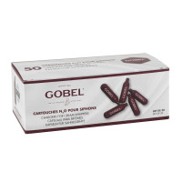 50 Cartouches de gaz N₂0 pour siphons, Gobel