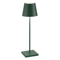 Lampe de table Poldina Vert Foncé, Zafferano