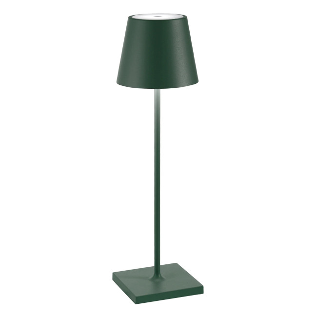 Lampe de table Poldina Vert Foncé, Zafferano