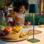 Lampe de table Poldina Vert Foncé, Zafferano