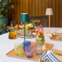 Lampe de table Poldina Vert Foncé, Zafferano
