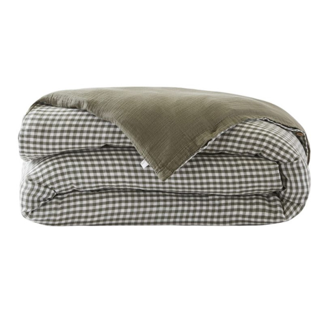 Housse de Couette Gaze de Coton Vickie Romarin, L'Effet papillon