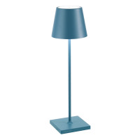 Lampe de table Poldina Bleu Avio, Zafferano