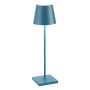 Lampe de table Poldina Bleu Avio, Zafferano