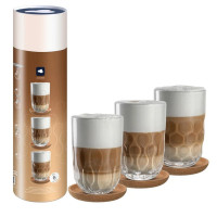Service à Latte Macchiato 6 Pièces GOCCE, Léonardo