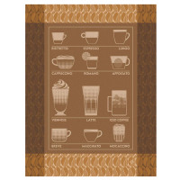 Torchon Barista, Le Jacquard Français
