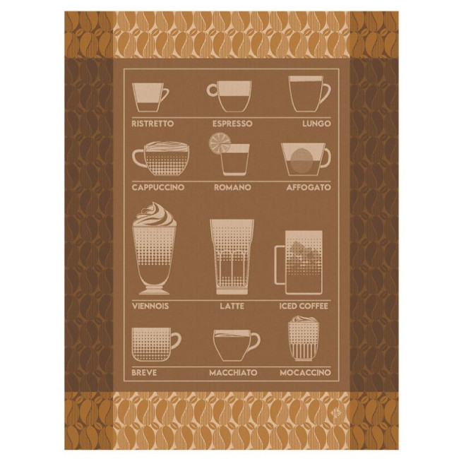Torchon Barista, Le Jacquard Français