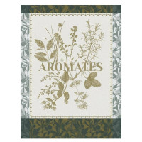 Torchon Aromates Thym, Le Jacquard Français