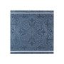 Serviette de table Armoiries Lin Céruléen, Le Jacquard Français