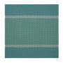 Serviette de table Veine Graphique Emeraude, Le Jacquard Français