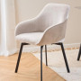 Chaise Clara Beige, Actona