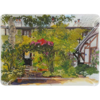 Grand plateau acrylique Paris Giverny, Faïencerie de Gien