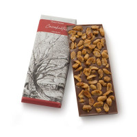 Tablette chocolat lait Cacahuètes 41%, Vincent Guerlais