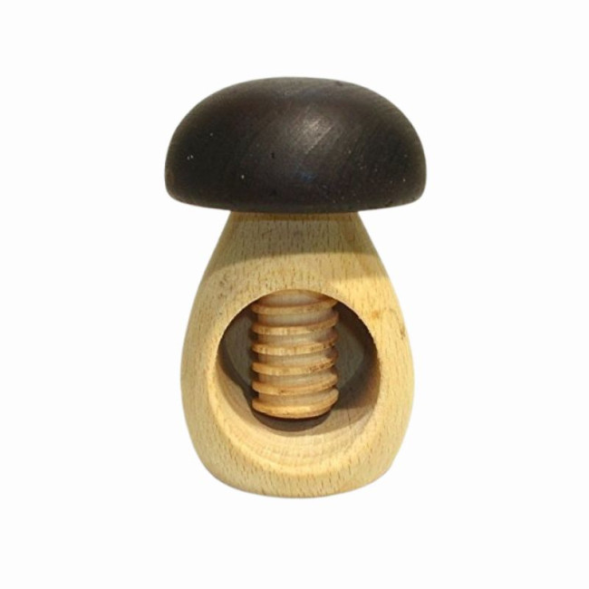 Casse-noix champignon en bois, Roger Orfèvre