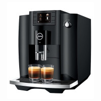 JURA Machine Automatique à Café E6 PianoBlack EC