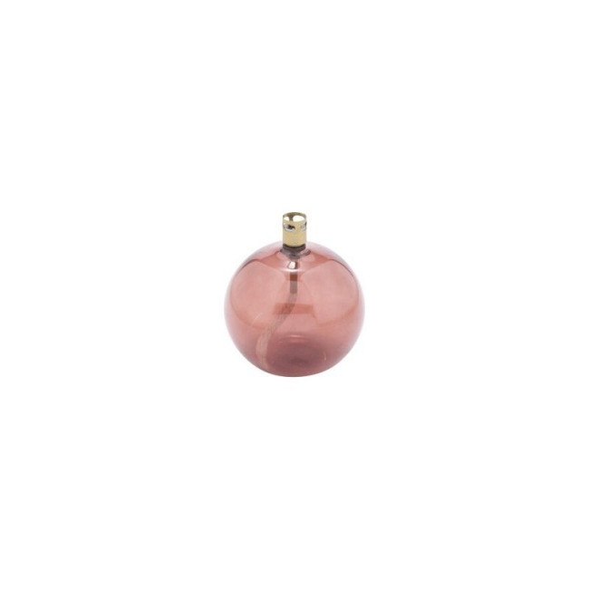Lampe à huile Ronde Laiton Amarante, Peri Living