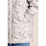 Imperméable Mixte Long Amelot Imprimé Pixel, Flotte