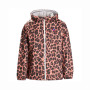 Imperméable Mixte Court Passy Imprimé Léopard, Flotte