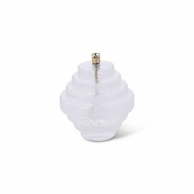 Lampe à huile Twin Laiton Clear, Peri Living