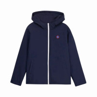 Parka Courte Imperméable et Polaire Mixte Lazare Indigo, Flotte