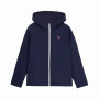 Parka Courte Imperméable et Polaire Mixte Lazare Indigo, Flotte