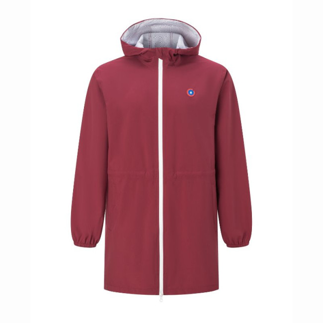 Imperméable Mixte Long Amelot Cerise, Flotte