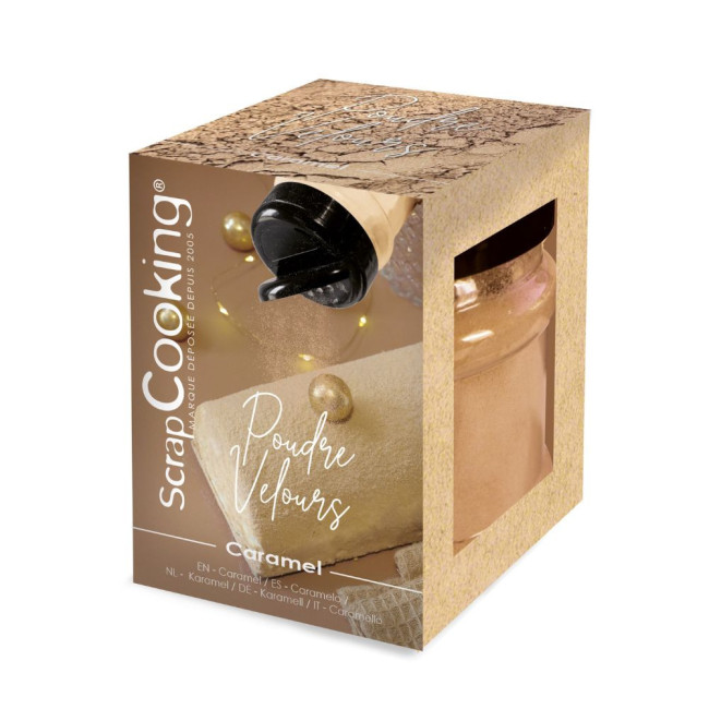 Poudre de velours Caramel, Scrapcooking