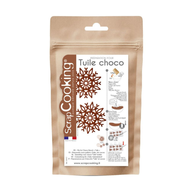 Préparation pour Tuiles au Chocolat, Scrapcooking