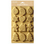 Moule Silicone pour Biscuits de Noël, ScrapCooking