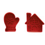Set de 2 découpoirs éjecteurs Christmas, Scrapcooking