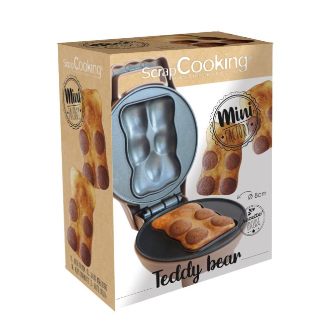 Mini gaufrier Teddy Bear, Scrapcooking