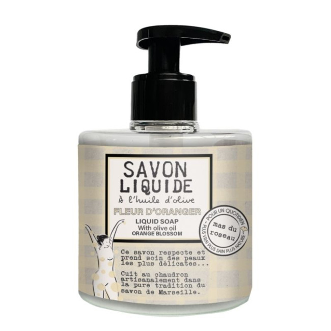 Savon Liquide Fleur d'Oranger, Mas du Roseau