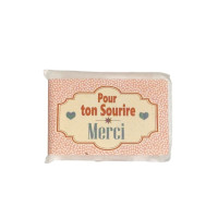 Savonnette de Remerciement Pour ton Sourire, Mas du Roseau