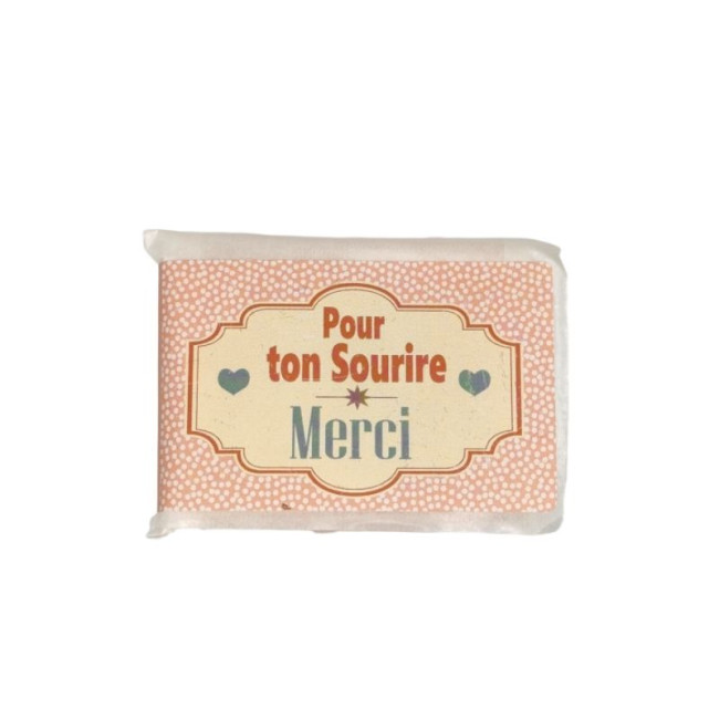 Savonnette de Remerciement Pour ton Sourire, Mas du Roseau