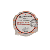 Shampoing solide Doux Coquelicot, Mas du Roseau