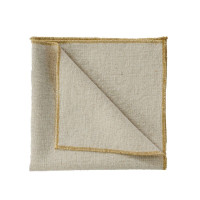 Serviette de table en lin et coton Verone, Haomy