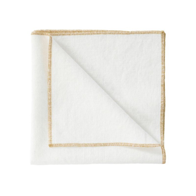 Serviette de table en lin et coton Verone, Haomy