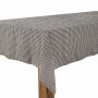 Nappe en lin et coton Piana II Charbon, Haomy