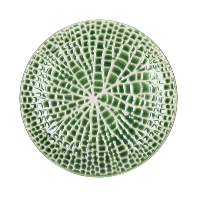 Assiette dessert 22 cm Lotus vert, Pomax