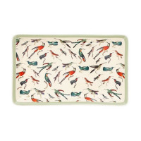 Vide-Poche en Porcelaine Encyclopedia Oiseaux Vert, Kiub