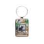 Porte Clés rectangle Bug Art Chaton Ordi, Kiub