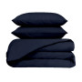 Housse de Couette + Taies d'oreiller Venezia Encre, Haomy