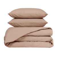 Housse de Couette + Taies d'oreiller Venezia Cimarron, Haomy